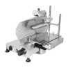 AFFETTATRICE VERTICALE FAC TAGLIA SALUMI LINEA STANDARD F250 TS-V CE DOMESTICO (AFFILATOIO FISSO) + POMOLI ROSSI
