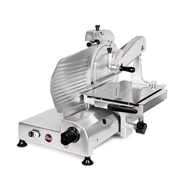 AFFETTATRICE VERTICALE FAC TAGLIA SALUMI LINEA LUSSO F350 TS-V L CE PROFESSIONALE (AFFILATOIO FISSO)