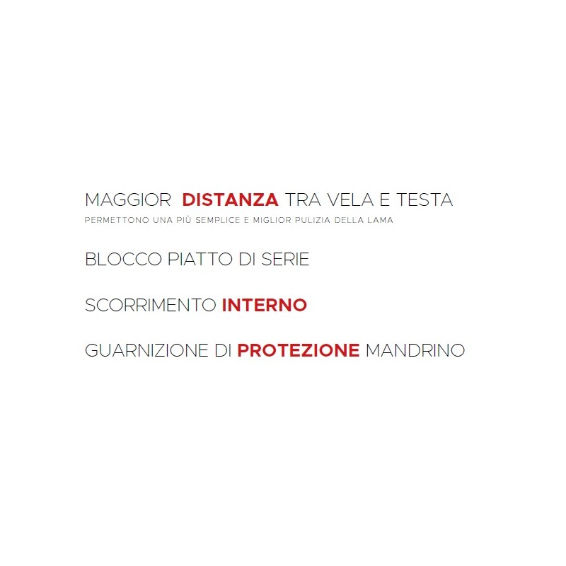 AFFETTATRICE VERTICALE FAC TAGLIA SALUMI LINEA LUSSO F370 TS-V L CE PROFESSIONALE (AFFILATOIO FISSO)