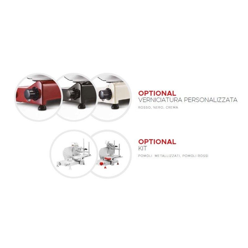 AFFETTATRICE VERTICALE FAC TAGLIA CARNE LINEA STANDARD F250 TC-V CE DOMESTICO (AFFILATOIO FISSO)