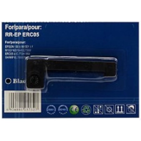 NASTRO EPSON ERC05 NERO ORIGINALE EPSON M150 HX160 MX150 Sharp EL7000 C43S015352 ERC-05