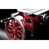 AFFETTATRICE FAC MANUALI A VOLANO MOD 300 VO LINEA STANDARD VOLANO FIORATO MARGHERITA ROSA COLORATA CE PROFESSIONALE