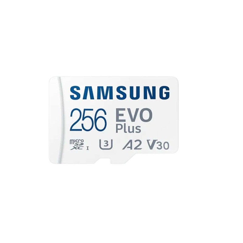 Scheda Memoria Micro SDXC SAMSUNG EVO PLUS 256 GB UHS-I V30 Classe 10 MB-MC256SA/EU