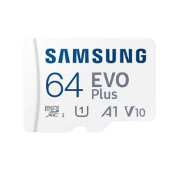 Scheda Memoria Micro SDHC SAMSUNG EVO PLUS 64 GB UHS-I V10 MB-MC64SA/EU