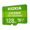 Scheda Memoria Micro SDXC Kioxia Exceria High Endurance da 128 GB UHS-I Classe 10 100 Mb/s LMHE1G128GG2