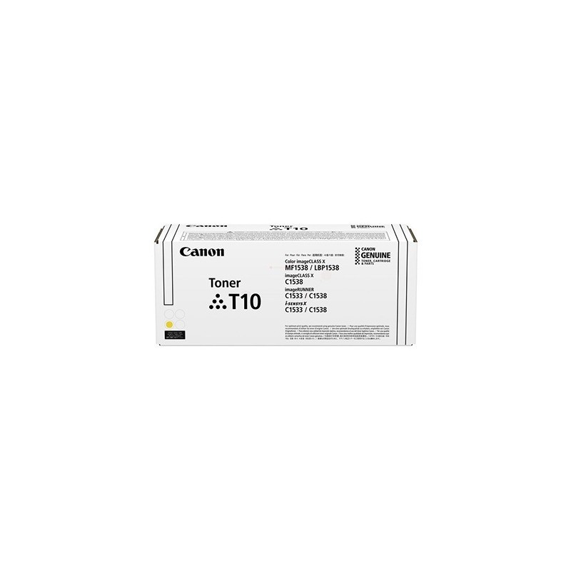 TONER ORIGINALE CANON T10 GIALLO 4563C001 i-SENSYS MF832Cdw