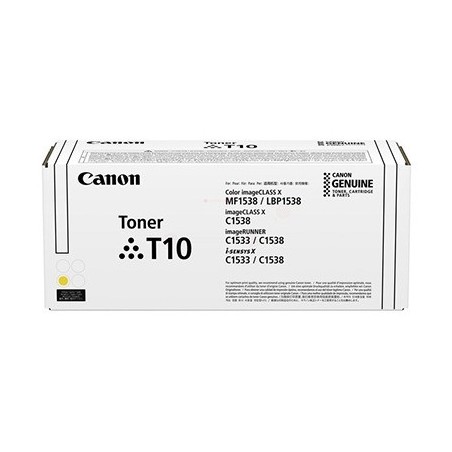 TONER ORIGINALE CANON T10 GIALLO 4563C001 i-SENSYS MF832Cdw