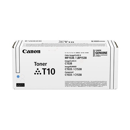 TONER ORIGINALE CANON T10 CIANO 4565C001 i-SENSYS MF832Cdw
