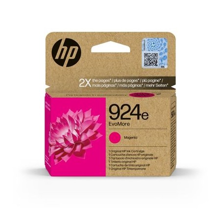 CARTUCCIA COMPATIBILE HP 924e 4K0U8NE MAGENTA OfficeJet PRO 8122e AiO (chip rinforzato con aggiornamento)