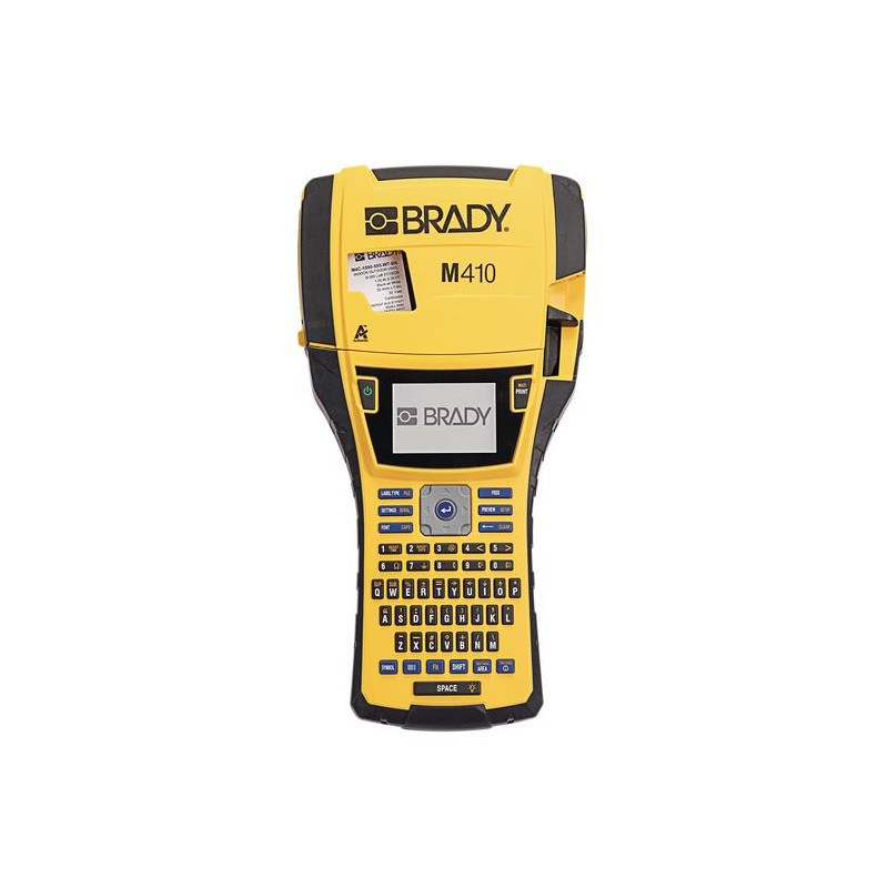STAMPANTE PER ETICHETTE PORTATILE BRADY M410 Schermo LCD Giallo/Nero M410-EU