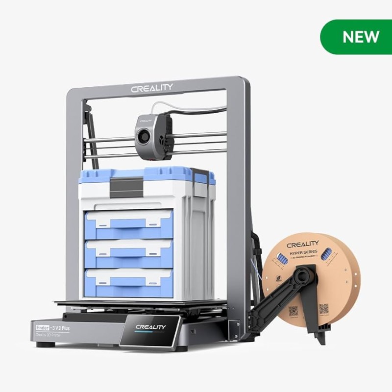 STAMPANTE 3D APERTA CREALITY Ender-3 V3 Plus Volume 30x30x33cm Doppia ventola 1001020562