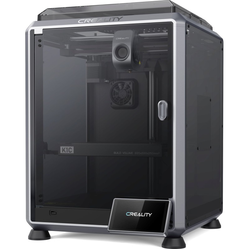 STAMPANTE 3D APERTA CREALITY K1C Volume 22x22x25 cm CoreXY, 12 volte super veloce Telecamera di osservazione AI 1001060031