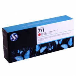 CARTUCCIA ORIGINALE ROSSO CROMATO HP 771C B6Y08A DESIGNJET Z6200 Z6800