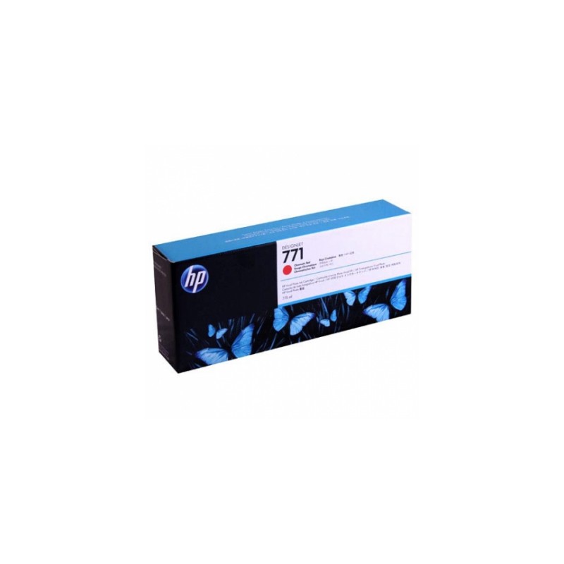CARTUCCIA ORIGINALE ROSSO CROMATO HP 771C B6Y08A DESIGNJET Z6200 Z6800