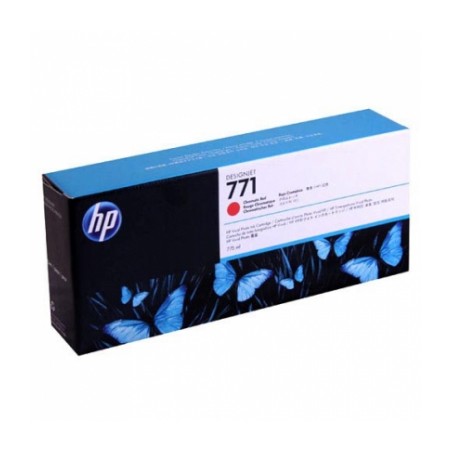 CARTUCCIA ORIGINALE ROSSO CROMATO HP 771C B6Y08A DESIGNJET Z6200 Z6800