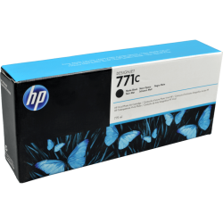 CARTUCCIA ORIGINALE PIGMENTANTA HP 771C NERO OPACO B6Y07A DESIGNJET Z6200 Z6610