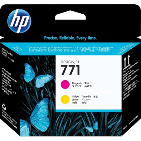 TESTINA ORIGINALE PIGMENTANTA HP 771 CE018A MAGENTA GIALLO DESIGNJET Z6200