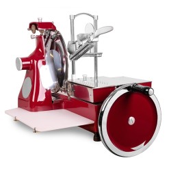 AFFETTATRICE FAC MANUALI A VOLANO MOD 350 VO L LUSSO FIORATO FILETTO ORO PARTICOLARI INOX CE PROFESSIONALE