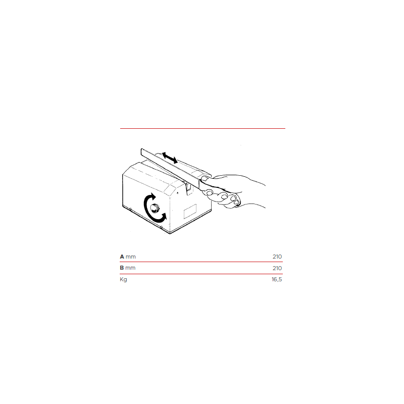 ARROTINO AFFILATUTTO FAC LINEA CUCINA MOD 75