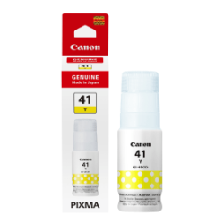 FLACONE INCHIOSTRO ORIGINALE CANON GIALLO 4545C001 GI41 PIXMA G 1420