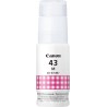 FLACONE INCHIOSTRO ORIGINALE CANON MAGENTA 4680C001 GI43 PIXMA G540