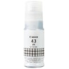 FLACONE INCHIOSTRO ORIGINALE CANON NERO 4698C001 GI43 PIXMA G540 G640