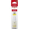 FLACONE INCHIOSTRO ORIGINALE CANON GIALLO 6287C001 GI45 MAXIFY GX1040 GX2040