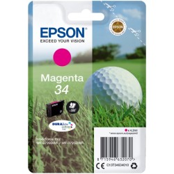 CARTUCCIA ORIGINALE EPSON C13T34634010 T3463 34 MAGENTA Workforce Pro WF-3700