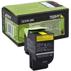 TONER ORIGINALE LEXMARK CS310 CS410 CS510 70C2HY0 GIALLO 3K