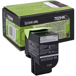 TONER ORIGINALE LEXMARK CS310 CS410 CS510 70C2HK0 NERO 4K