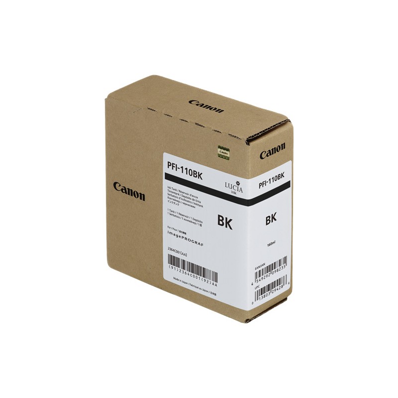 CARTUCCIA ORIGINALE CANON 2364C001 PFI110 NERO iPF TX-3000