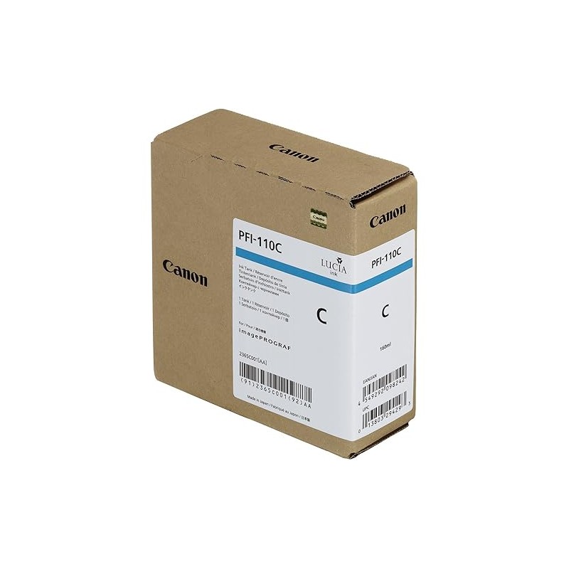 CARTUCCIA ORIGINALE CANON 2365C001 PFI110 CIANO iPF TX-3000