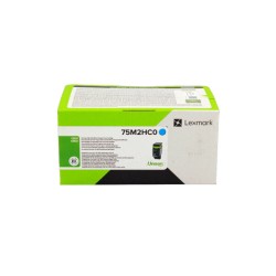 TONER ORIGINALE LEXMARK 75M2HC0 CIANO CS531 CX532 8,8K