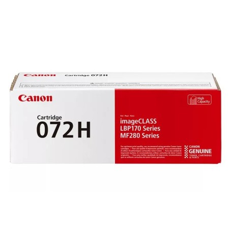 TONER ORIGINALE CANON 072H 5648C002 NERO I-SENSYS MF287DW LBP170 MF280