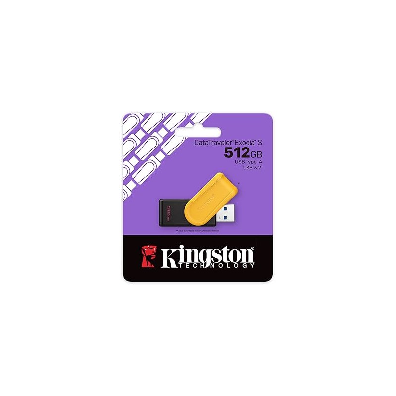 Pendrive Kingston DataTraveler Exodia 512 GB USB Flash Drive USB 3.2 Gen 1 DTXS/512GB
