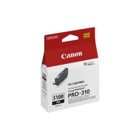 CARTUCCIA ORIGINALE CANON NERO PHOTO PFI5100PBK 6952C001 IPF PRO-310