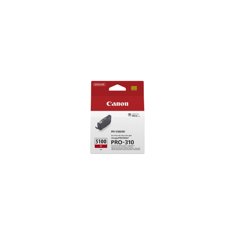 CARTUCCIA ORIGINALE CANON ROSSO PFI5100R 6958C001 IPF PRO-310