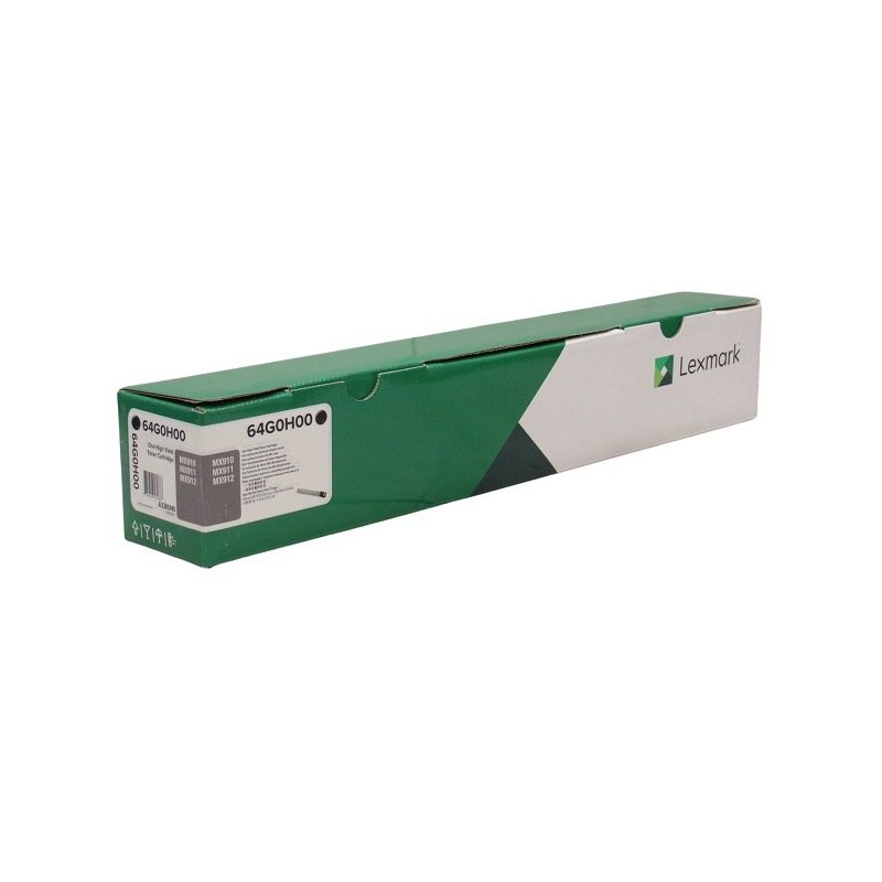 TONER ORIGINALE NERO LEXMARK MX910 MX911 MX912 64G0H00 32.5K
