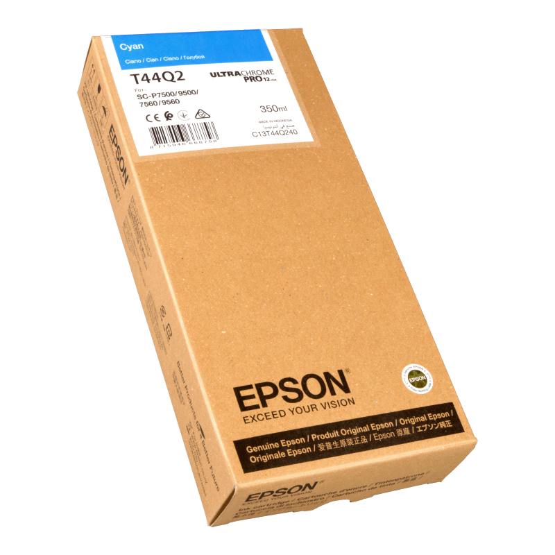 CARTUCCIA ORIGINALE EPSON ULTRACHROME PRO 12 C13T44Q240 T44Q240 CIANO SureColor SC-P7500
