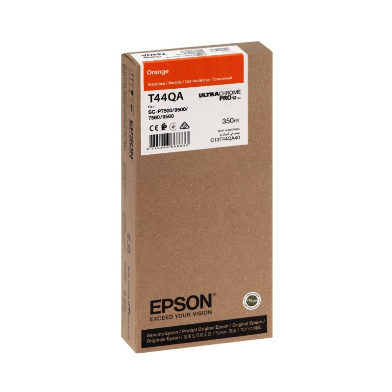 CARTUCCIA ORIGINALE EPSON ULTRACHROME PRO 12 C13T44QA40 T44QA40 ARANCIONE SureColor SC-P7500C
