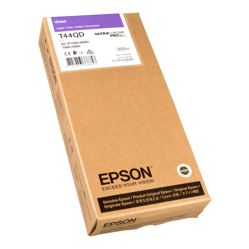CARTUCCIA ORIGINALE EPSON ULTRACHROME PRO 12 C13T44QD40 T44QD40 VIOLETA SureColor SC-P7500C