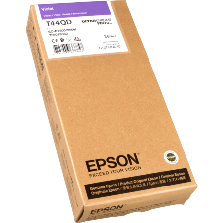 CARTUCCIA ORIGINALE EPSON ULTRACHROME PRO 12 C13T44QD40 T44QD40 VIOLETA SureColor SC-P7500C