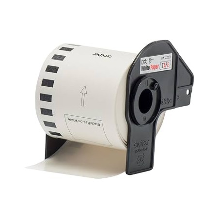 ETICHETTE COMPATIBILI BROTHER DK22251 DK-2225162 mm di larghezza x 15,24 metri di lunghezza