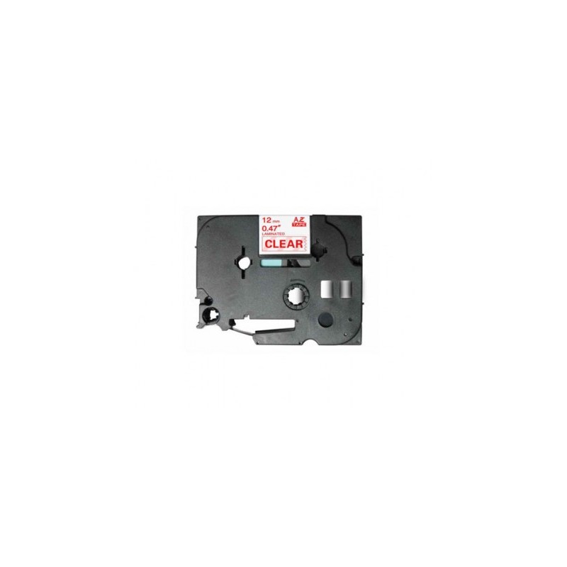 NASTRO ETICHETTE COMPATIBILI LAMINATO BROTHER TZe132 Larghezza 12 mm x 8 metri