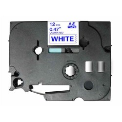 NASTRO ETICHETTE LAMINATE COMPATIBILI BROTHER TZE-233 TZE233 12MM 8MT