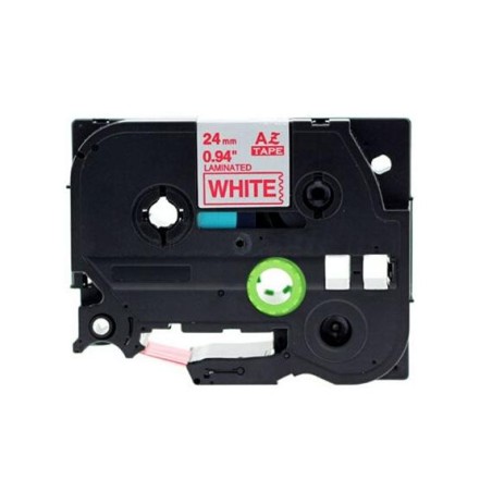 NASTRO ETICHETTE LAMINATE COMPATIBILI BROTHER TZE-252 TZE252 24MM 8MT TZ-251