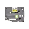 NASTRO ETICHETTE COMPATIBILE LAMINATO BROTHER TZE641 TZE-641 Larghezza 18 mm x 8 metri