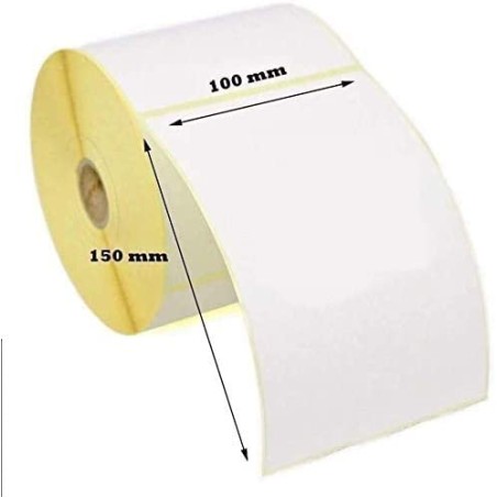 ETICHETTE PERFORATE COMPATIBILI ZEBRA 100X150 MM 500 pezzi GK420D