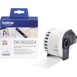 ETICHETTE NON ADESIVE ORIGINALE BROTHER DK-55224 DK55224 54MM 30,48MT
