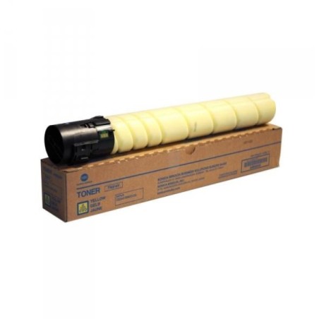 TONER ORIGINALE KONICA MINOLTA TN514 TN-514Y GIALLO A9E8250 BIZHUB C458 C558 C658
